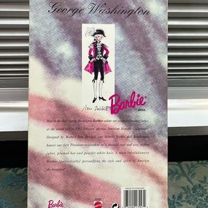 Barbie Doll George Washington new in box